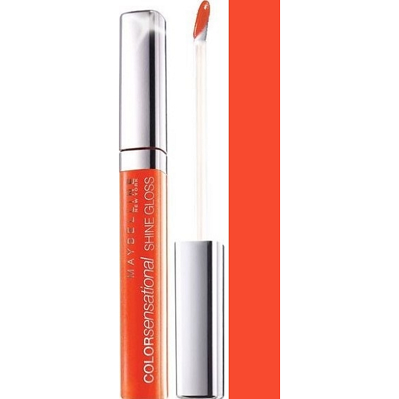 Maybelline Color Sensational Shine Gloss lesk na rty 460 Electric Orange 6,8 ml