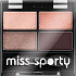 Miss Sporty Studio Colour Quattro cieni do oczu 408 Smoky Rose 3,2 g