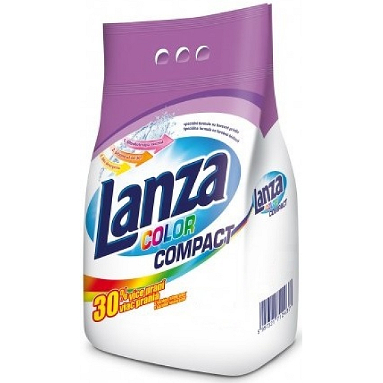 Lanza Color Compact prací prášek na barevné prádlo 20 dávek 1,5 kg