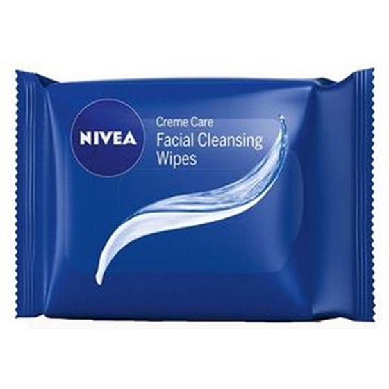 Nivea Creme Care čisticí pleťové ubrousky 25 kusů
