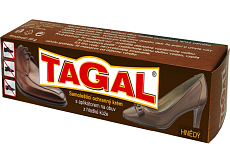 Druchema Tagal brązowy samopołniący ochronny krem do obuwia, 50 g