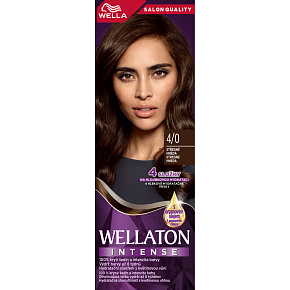 Wella farba do włosów Wellaton Intense 4/0 średni brąz, 110 ml