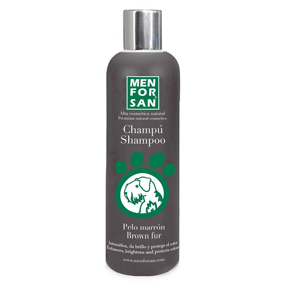MenForSan Zvýrazní hnědou barvu přírodní šampon pro psy 300 ml