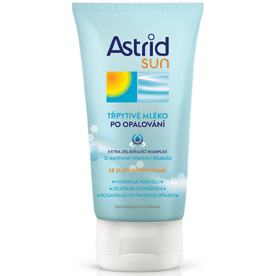 Astrid Sun Třpytivé mléko po opalování 150 ml