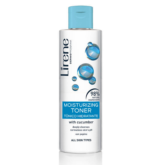 Lirene Beauty Care hydratační čisticí, osvěžující tonikum 200 ml