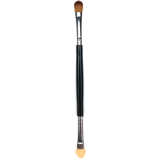 Kosmetický štětec s aplikátorem 14,5 cm, 1 kus