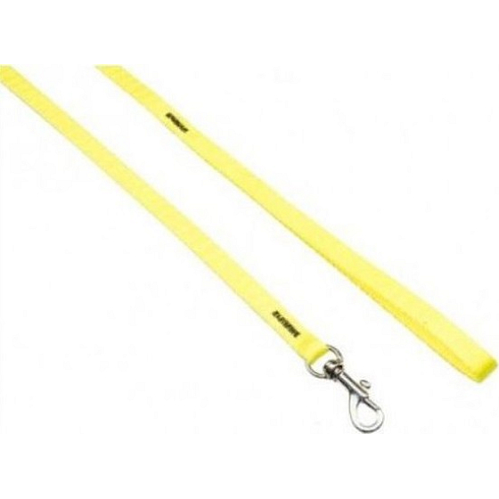 B&F Vodítko z popruhu z výrazného materiálu Neon žlutá 1,0 x 120 cm