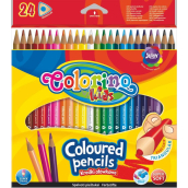 Colorino Pastelky trojhranné 24 barev