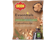 Orion kulki przeciw molom, cedr i drewno sandałowe, 20 szt.