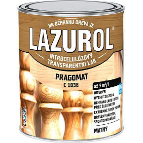 Lazurol Pragomat C1038 lak nitrocelulozowy do drewna 750 ml