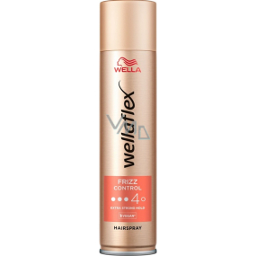 Wellaflex Frizz Control lak do włosów, фиксация 4, 250 ml