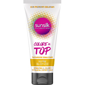 Sunsil tonizująca kuracja dla blond w Colore Al Top, 180 ml Sunsil tonizująca kuracja dla blond w Colore Al Top, 180 ml
