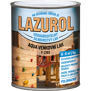 Lazurol Aqua v1303 silnovarstwy półmatowy lak do drewna, 600 g