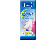 Oasis Super Plus Night Wings podpaski damskie, 10 sztuk