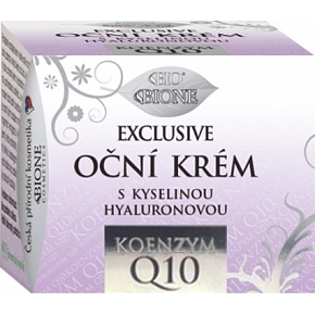 Bione Cosmetics Exclusive & Q10 z kwasem hialuronowym krem pod oczy dla wszystkich typów skóry 51 ml