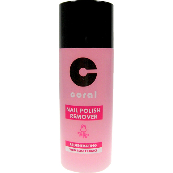 Delia Cosmetics Coral Regenerating Wild Rose Extract odlakovač na nehty růžový 100 ml
