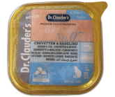 Dr. Clauders Kreveta a treska s kousky masa kompletní krmivo pro kočky 100 g