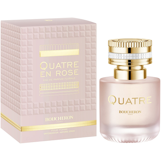 Boucheron Quatre En Rose parfémovaná voda pro ženy 50 ml