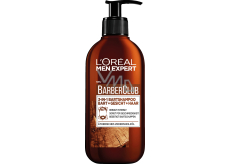 Loreal Paris Men Expert BarberClub Beard Face & Hair Wash 3w1 żel do codziennej pielęgnacji twarzy, brody i włosów 200 ml