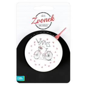 Albi Zvonek na kolo Růžové kolo 7,2 cm Albi Zvonek na kolo Růžové kolo 7,2 cm