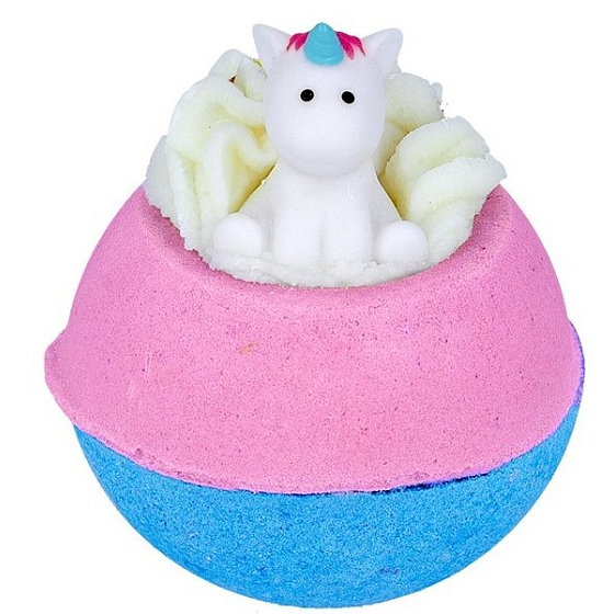 Bomb Cosmetics Stát se Jednorožcem - Born to be a Unicorn Šumivý balistik do koupele 160 g