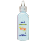 Amos Barva na sklo s konfetami 3. Modrá 22 ml