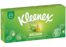 Kleenex Balsam chusteczki higieniczne z ekstraktem z aloesu 3-warstwowe 64 sztuki