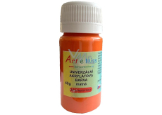 Art e Miss Uniwersalna farba akrylowa matowa 64 Pomarańczowa 40 g