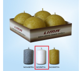 Lima Lodowe Białe Świeczki Kule 60 mm 4 sztuki