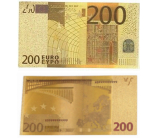 Talisman Złota plastikowa banknot 200 EUR