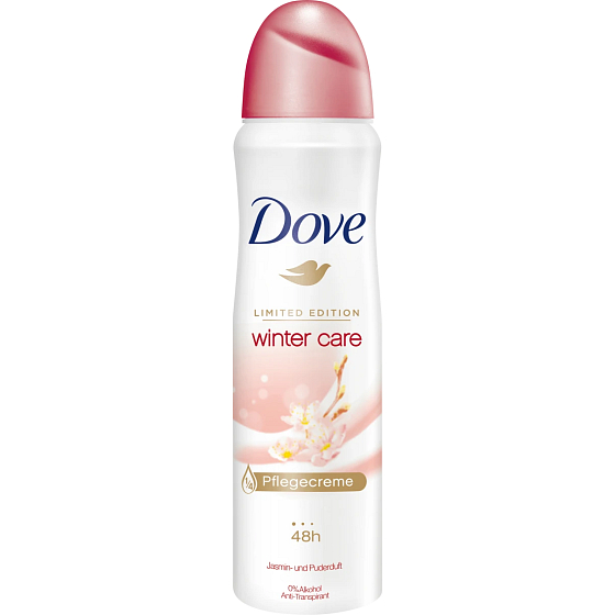 Dove Winter Care antiperspirant deodorant sprej pro ženy 150 ml