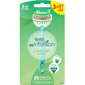 Wilkinson Sword Xtreme3 damskie golarki My Intuition Comfort Sensitive, 3 ostrza, 4 szt.
