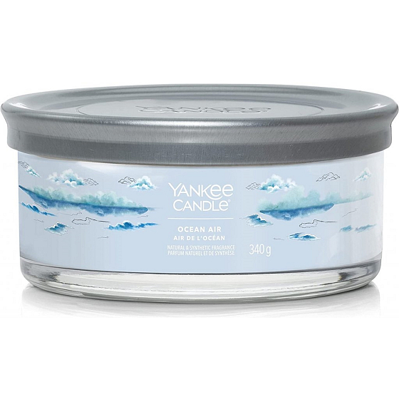 Yankee Candle Ocean Air - Oceaniczny powietrze zapachowa świeczka Signature Tumbler 5 knotów 340 g