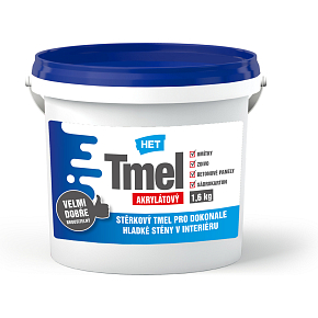 Het akrylowy uszczelniacz do płyt gipsowo-kartonowych, murów i tynków, 1,6 kg