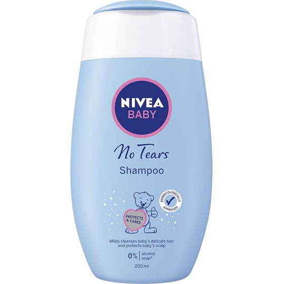 Nivea Baby jemný šampon na vlasy pro děti 200 ml