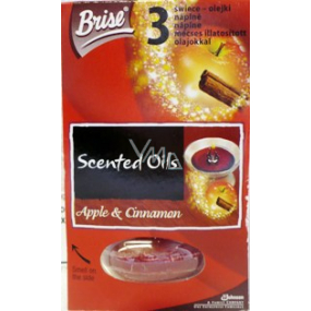 Brise Apple & Cinnamon vonný olej 3 náplně vonného oleje po 15 g