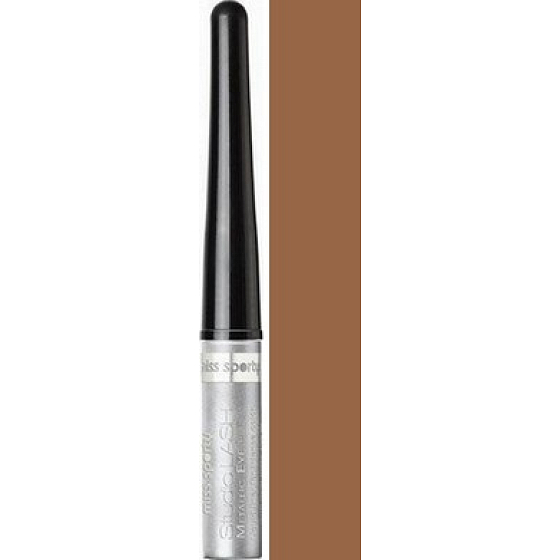 Miss Sporty Studio Lash Metallic tekutá oční linka 012 Copper Crush 3,5 ml