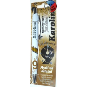 Nekupto Numerologie jména propiska se jménem Karolína 1 kus