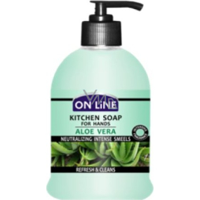 On Line Kitchen Soap Aloe Vera kuchyňské tekuté mýdlo dávkovač 500 ml