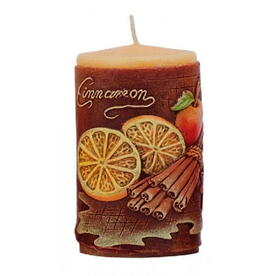 Candles Skořice vonná svíčka válec 60 x 100 mm