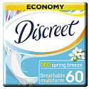 Discreet Deo Spring Breeze wkładki intymne slipowe do codziennego użytku 60 sztuk