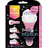 Wilkinson Intuition Variety Edition holicí strojek 4 břitý pro ženy + náhradní hlavice 3 kusy, kosmetická sada