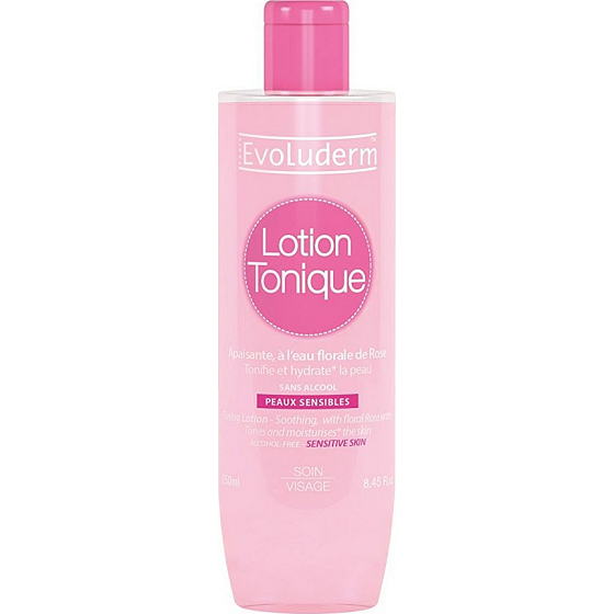 Evoluderm Toning Lotion pleťové tonikum pro citlivou pokožku 250 ml
