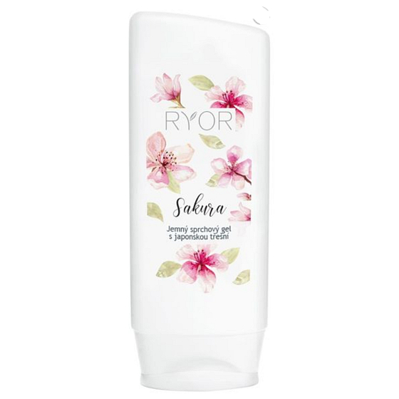 Ryor Sakura jemný sprchový gel s japonskou třešní 200 ml