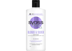 Syoss Blonde & Silver odżywka do włosów meliryzowanych, blond i siwych 440 ml