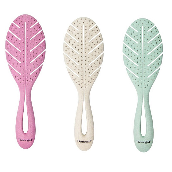Donegal Eco Brush Kartáč na vlasy biologicky odbouratelný 23,5 cm, 1 kus, více barev 1275