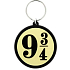 Epee Merch Harry Potter - 9 3/4 Klíčenka gumová 4,5 x 6 cm