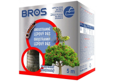 Bros Lepový pás na stromy oboustranný 5 m