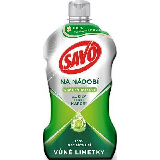 Savo Limetka prostředek na ruční mytí nádobí 450 ml