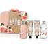 Baylis & Harding Královská zahrada sprchový krém 300 ml + mléko na tělo a ruce 300 ml + krém na ruce 125 ml + sprchový gel 125 ml + kufřík, kosmetická sada pro ženy
